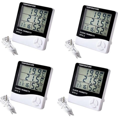 Großes digitales Thermometer und Hygrometer (1/5)