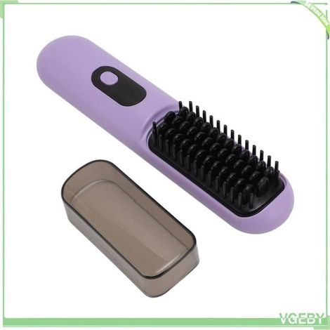 Brosse à lisser - FAFEICY - Portable - Sans fil - Batterie 2000mAh - 3 températures (160/180/200°C) (1/5)