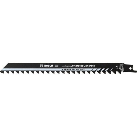 Bosch  10x  Hoja  de  sierra  sable  S  1141  HM  Endurance  for  Aerated  Concrete  -  2608653282 (1/2)