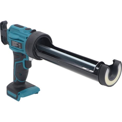Kabellose Kartuschenpistole, 4 Geschwindigkeitsstufen, batteriebetrieben, wiederaufladbar, mit LED-Licht, für Heimwerkerarbeiten und Küchenarbeitsplatten. (1/5)