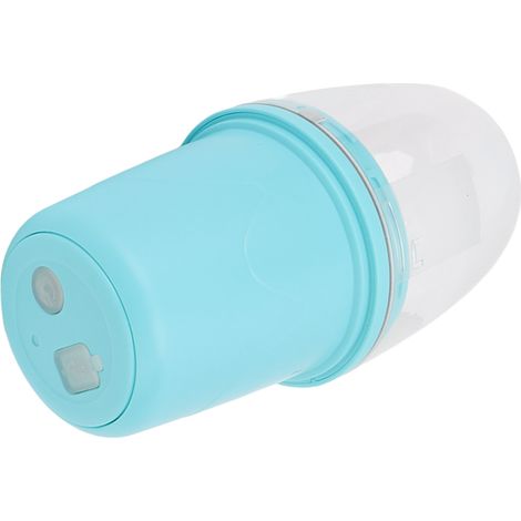 Extracteur de jus portable, multifonctionnel, rechargeable, mini blender à 4 lames, blender à fruits pour usage domestique, 260 ml, bleu (1/5)