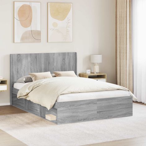 Teenpull – Nachttisch Sonoma-Eiche 41x40x36 cm Holzwerkstoff (1/5)