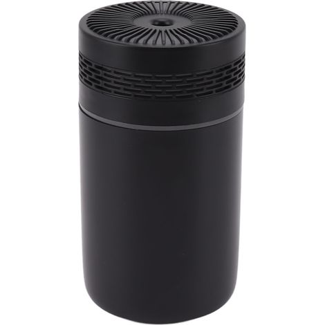 Bunter USB-Luftbefeuchter mit Nachtlicht, Mini-Luftbefeuchter für Auto, Schlafzimmer und Büro, Schwarz (1/5)