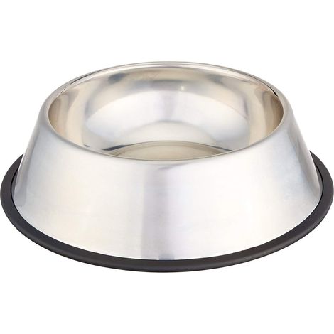 Filiyano-Gamelle pour chien en acier inoxydable (11 x 3 pouces) (1/5)