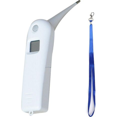 Thermomètre vétérinaire : mesure rapide et précise de la température des vaches et des moutons, arrêt automatique. (1/4)