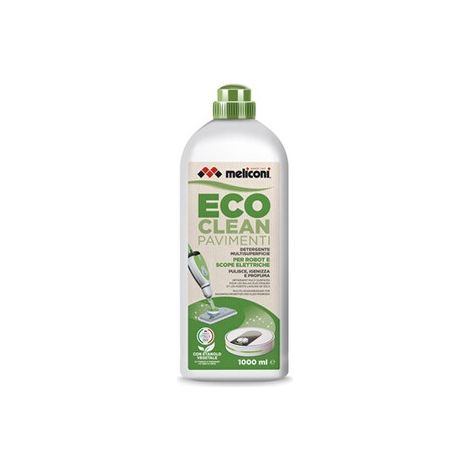 Nettoyant multi-surface bio 1L – Efficace sur tous types de sols – Parfum frais – Convient aux balais électriques et robots laveurs – Meliconi