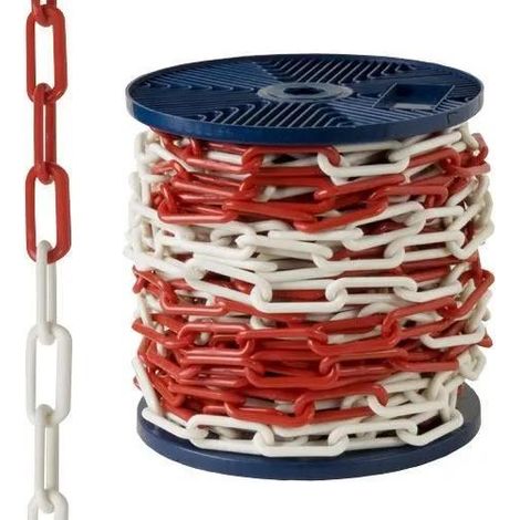Catena di sicurezza wolfpack linea profesional rosso 25 metri polietilene
