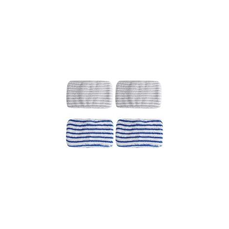 4 Chiffons en Microfibre Remplacement Conçu pour ROWENTA Clean & Steam ZR005801, ZR005804, ZR850002,serpillere microfibre,lingette rowenta clean and steam-- (1/4)