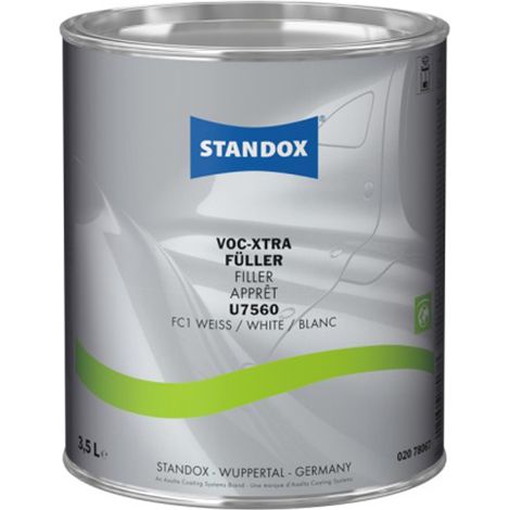 STANDOX FONDO VOC SYSTEM FILLER U7560 BIANCO 3,5 lt