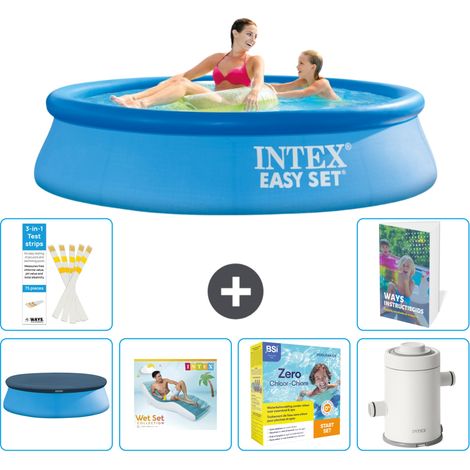 Intex Piscina Easy Set Rotonda - 244x61 cm - 7-pezzi  S135