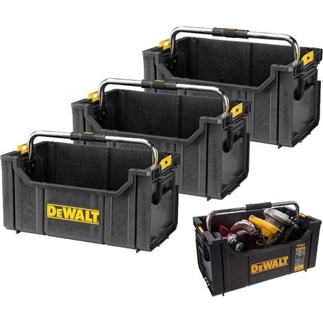 Dewalt DWST1-75654 Toughsystem Tool Open Tote Tool Box Carrier DS280 Triple Pack (1/4)