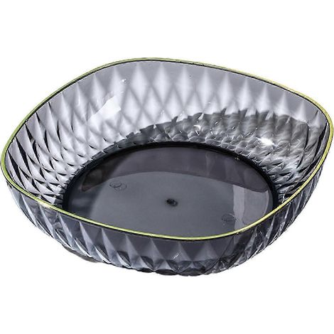 Obstschale, multifunktionaler dekorativer Obsthalter für Hochzeiten und Partys, ideal für die Küchenarbeitsplatte, Gemüse, Snacks und KTV-Veranstaltungen.-Gray (1/5)