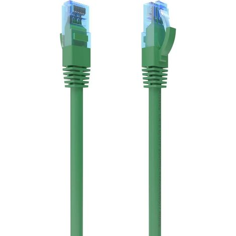 Cable De Red Latiguillo RJ45 Cat.6 UTP AWG26 CCA, Verde, 1.5 m