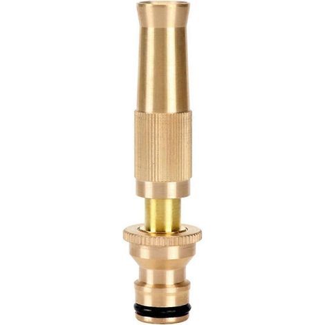 High Pressure Water Sprayer - Leak-Proof Copper One-Hand Operation Nozzle for Household Use (1/4)