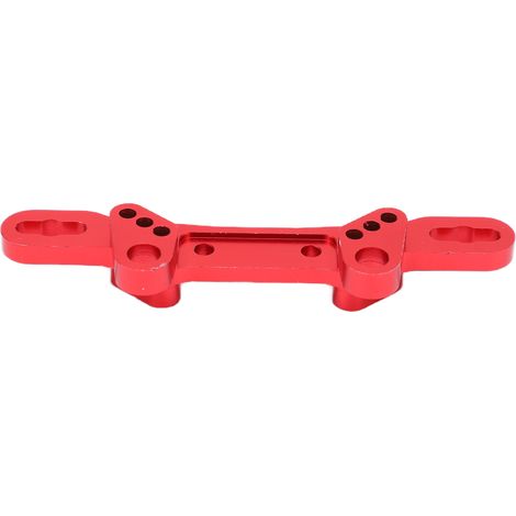 Support de tour d'amortisseur en alliage d'aluminium pour suspensions avant et arrière de voitures RC Tamiya TT02 (mise à niveau rouge) (1/5)