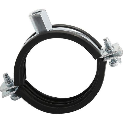 1 Collier de serrage avec joint EPDM, filetage M8/M10, diamètre 315 mm, pour conduits ventilation (1/5)