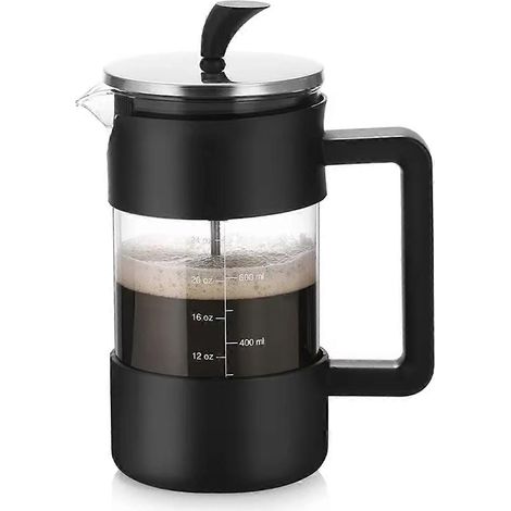 Cafetière française 1000 ml, filtre à café en acier inoxydable (1/5)