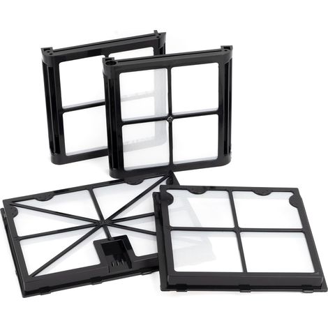 YanBan 4 pièces Filtres pour Robots de Piscine Compatibles avec Dolphin S50, S100, Active 10, Active 15, T15, T25, E10, Proteus DX3, Cayman, Escape et Advantage (référence : 9991468-R4) (1/4)