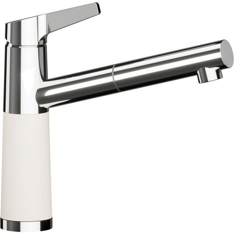 Schock Küchenarmatur SC-510 Chrom/Cristadur ausziehbarer Auslauf Niederdruck Magnolia (1/3)