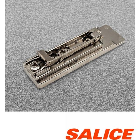 (BAGHR59.31) - Base Salice Recta Clip Esp. Cristal