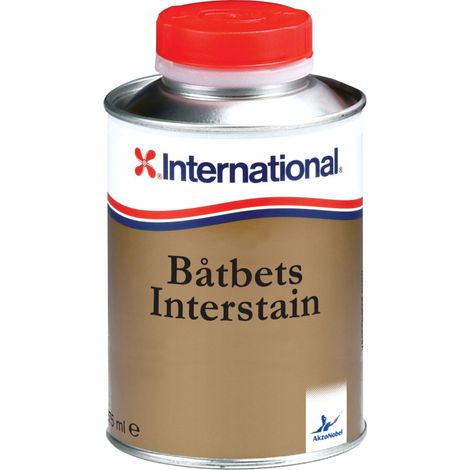 Vernis marin bois BATBETS INTERSTAIN International - INTERNATIONAL - acajou - 375 ml