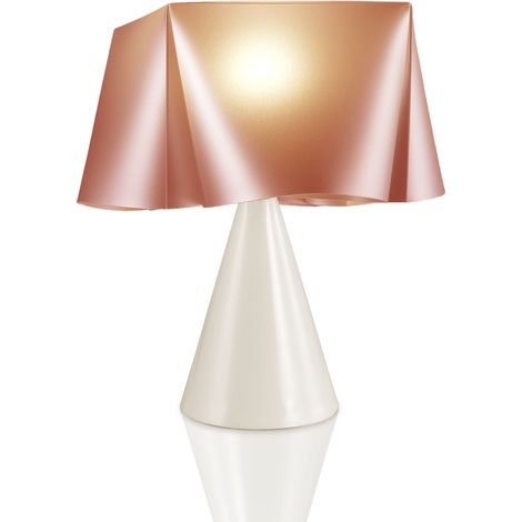 Lampada da Tavolo cono Copper in Plastica Cm. 28 x 32h (1/2)