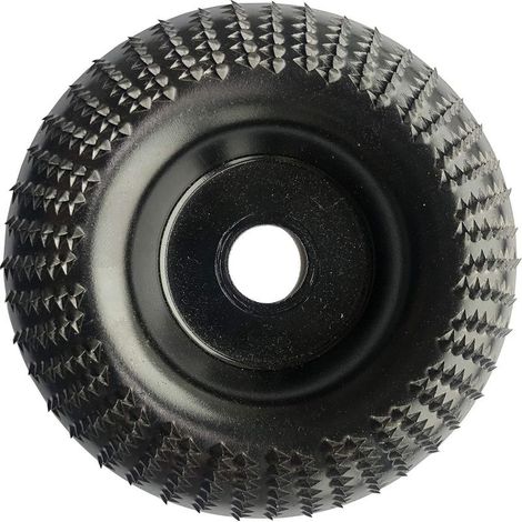 Disque de sculpture sur bois, disque de meulage du bois Disque de tronçonneuse, meulage de bois en carbure de tungstène, disques de meulage pour le formage, le meulage et la coupe (Ø 100mmx 22 mm) (1/5)
