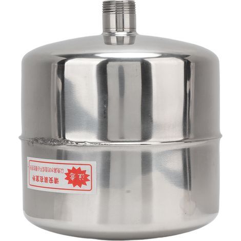 Pompe pressostat réservoir acier inoxydable résistant à la Corrosion accessoires pour la maison 4L (1/5)