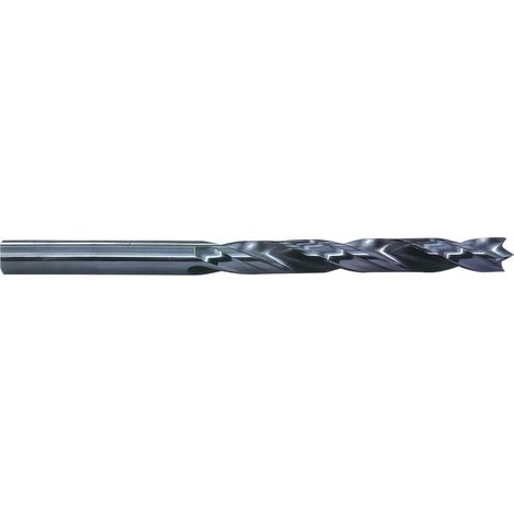 Foret bois HSS D. 9 x LT. 125 x Lu. 81 mm - Q. cylindrique - HSS09125 - Alsafix