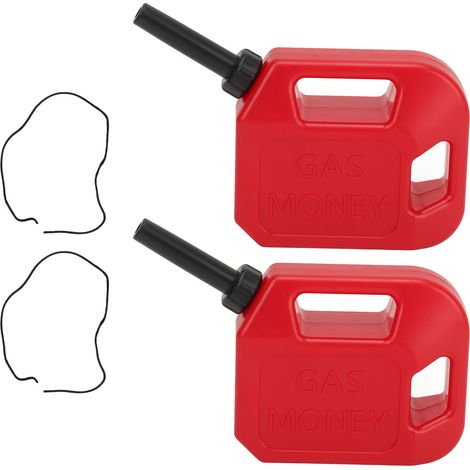 2-teiliger Benzintank-Weihnachtsbaumschmuck – Dekorativer und origineller Geldhalter für den Weihnachtsbaum (1/5)