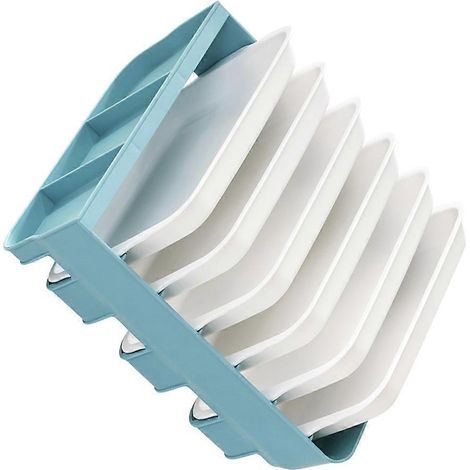 Plateau de rangement mural pour ustensiles de cuisine (vert) (1/5)