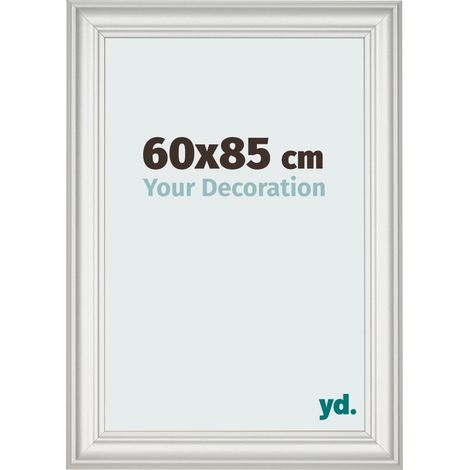 yd. - Cadre photo 60x85 - Blanc Patine - MDF - Lazio (1/5)