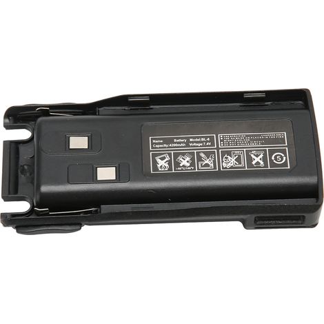 Lot de 2 batteries BL-8 Li-Ion 7.4V 4200mAh pour talkie-walkie BF UV82, UV-8D, UV-89, UV-82HP, UV-82HX (1/5)