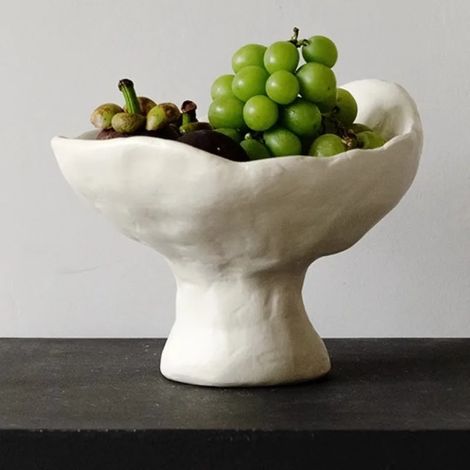 Coupe à fruits décorative (abricot), plateau style nordique, plateau de table luxueux et élégant (1/2)