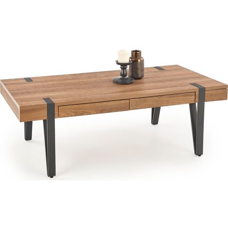 Mesa de centro Houston 659 , 41x55x120cm, Diámetro: 0, MDF, Angular (1/5)
