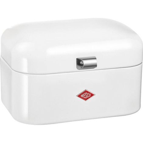 Wesco Single Grandy Brotbox Weiß rechteckiges Design (1/3)