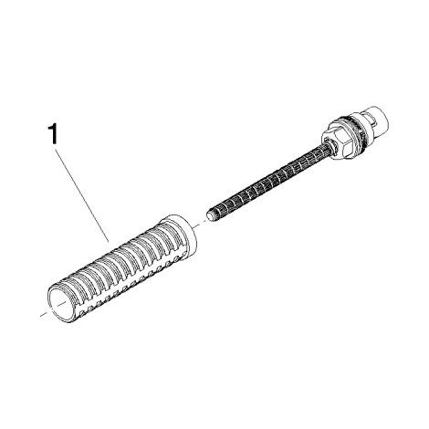 Partie supérieure DO, fermeture à droite, pièces de rechange 90900320300 1/2 pouce