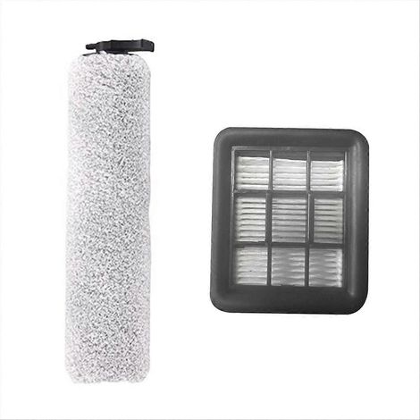 Brosse rotative de rechange, rouleau, filtre et coton filtrant pour autolaveuse de sol W12 (1/5)