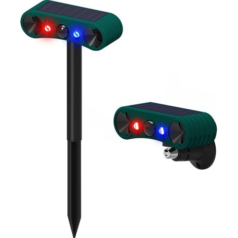 Alarme solaire à capteur de mouvement extérieur - Alarme à induction infrarouge (1/5)