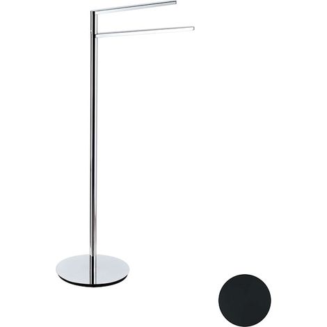 STILHAUS Living piantana 2 bracci nero cromato codice prod: 000LV1905
