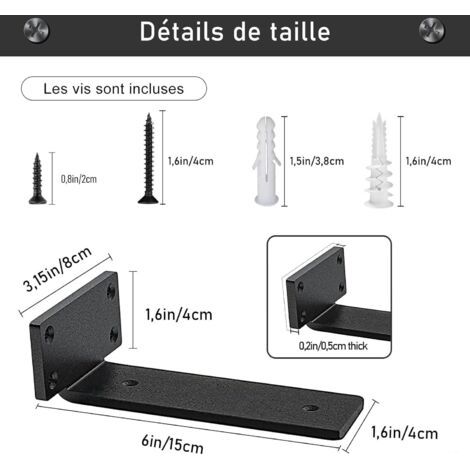 LaBlanc – 2-teiliger Haltegriff aus Edelstahl mit gerändeltem, rutschfestem Griff für die Badewanne, geeignet für Senioren, Menschen mit Behinderung, Kinder und Schwangere, 41 cm – Mattschwarz (1/4)