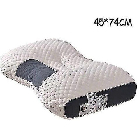 Oreiller cervical orthopédique favorisant le sommeil et protégeant la nuque oreiller de massage en fibres de soja pour une utilisation à domicile. (1/5)