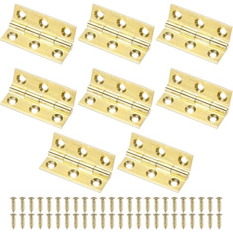 8-Pack Petites Charnières De Porte 1.45in (37mm) (1/5)