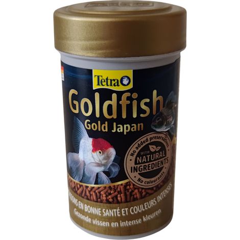Goldfish Gold Japonais 55g - 100ml Aliment complet pour les poissons Japonais - Tetra (1/4)