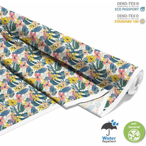 Dekorativer Outdoor-Stoff Oxford - Motiv Sommer DX9017 (1/5)