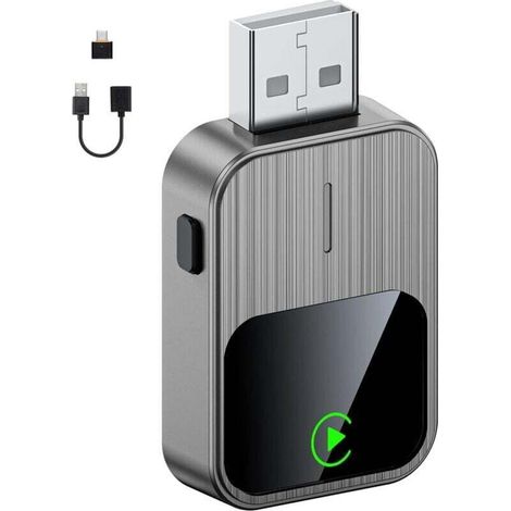 Wireless CarPlay Adapter for iPhone, Plug & Play, Fast and Stable Connection, Mini USB with Reset Button, Compatible with 2016+ Cars, iOS Exclusive, Updated 2025 (1/4)