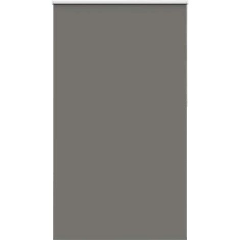 Verdunkelungsrollo Grau 125x210cm Stoffbreite 121,6cm Polyester