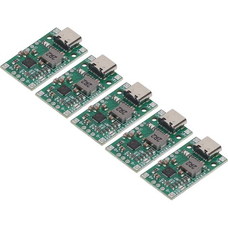 5 Stück Lithium-Akku-Ladeboost-Modul mit Balancer 2-3S Akku-Lade-Step-Up-Platine (1/5)