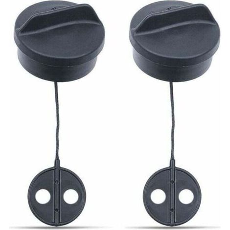 2 Pièces Bouchon de Réservoir pour STIHL FS38 FS45 FS55 FS56 FS80 FS81 FS85 FS88 FS120, XU, AUMEL Bouchon Essence de Débroussailleuse Bouchon de Réservoir Rechange Pièces Détachées - (1/4)