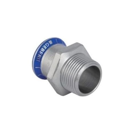 'GEBERIT MAPRESS EN ACIER INOXYDABLE - UNION MÂLE DIAMÈTRE 28 MM 1 INOXYDABLE MAPRESS ACERO INOX